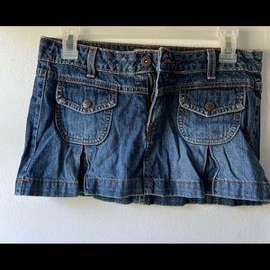 Jeans mini skirt